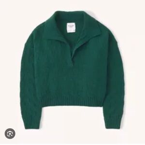 Checkerboard Sweater with Notch-Neck